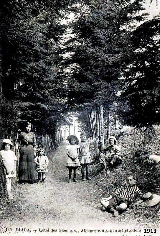 1992- Blida - Hotel des Glacieres - Allee du Belvedere - 1913.jpg